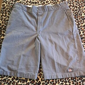 Dickies Men's Gray Flat Front Shorts